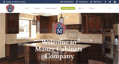 Desktop Screenshot of mastercabinets.com